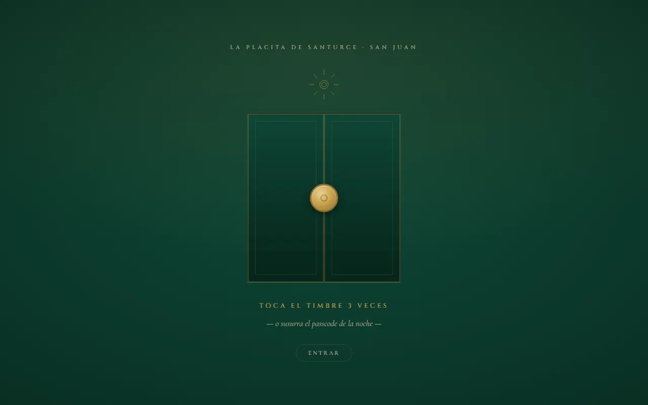 El Almacén Speakeasy website, designed and built by R21 Digital