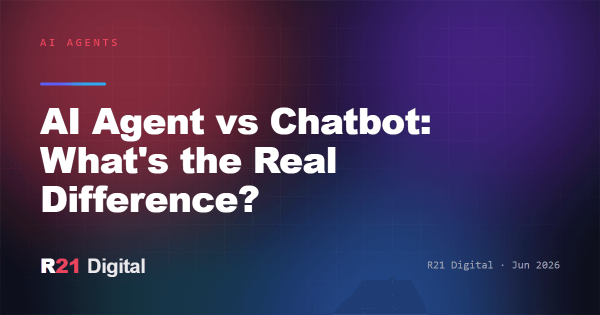 AI Agent vs Chatbot: What's the Real Difference?