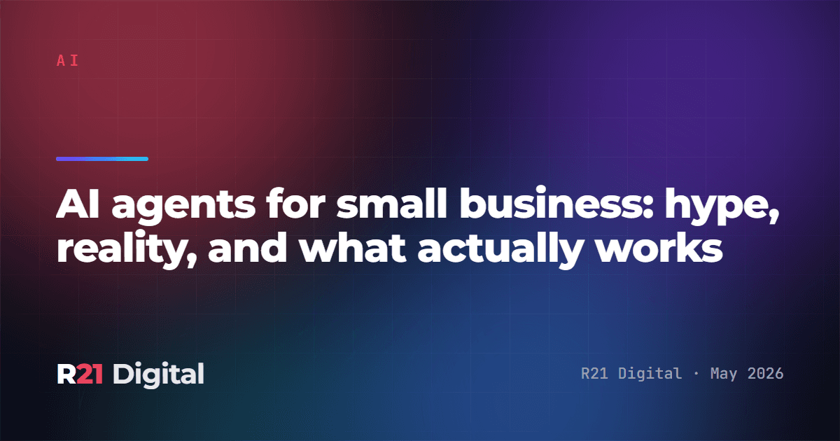 AI agents for small business: hype, reality, and what actually works