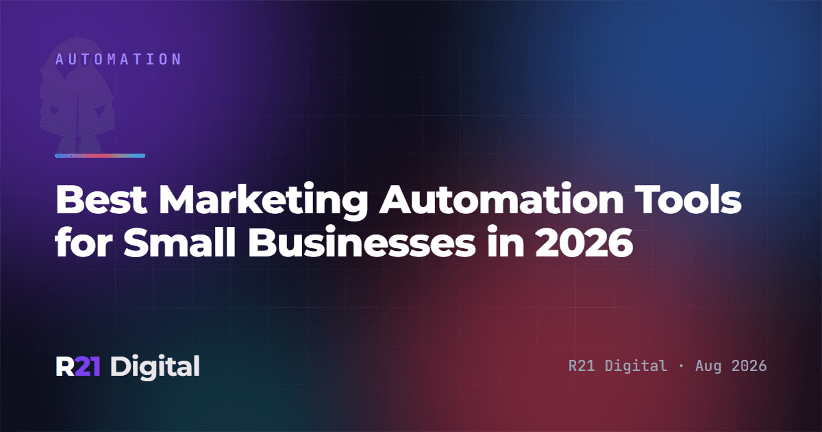 Best Marketing Automation Tools for Small Businesses in 2026