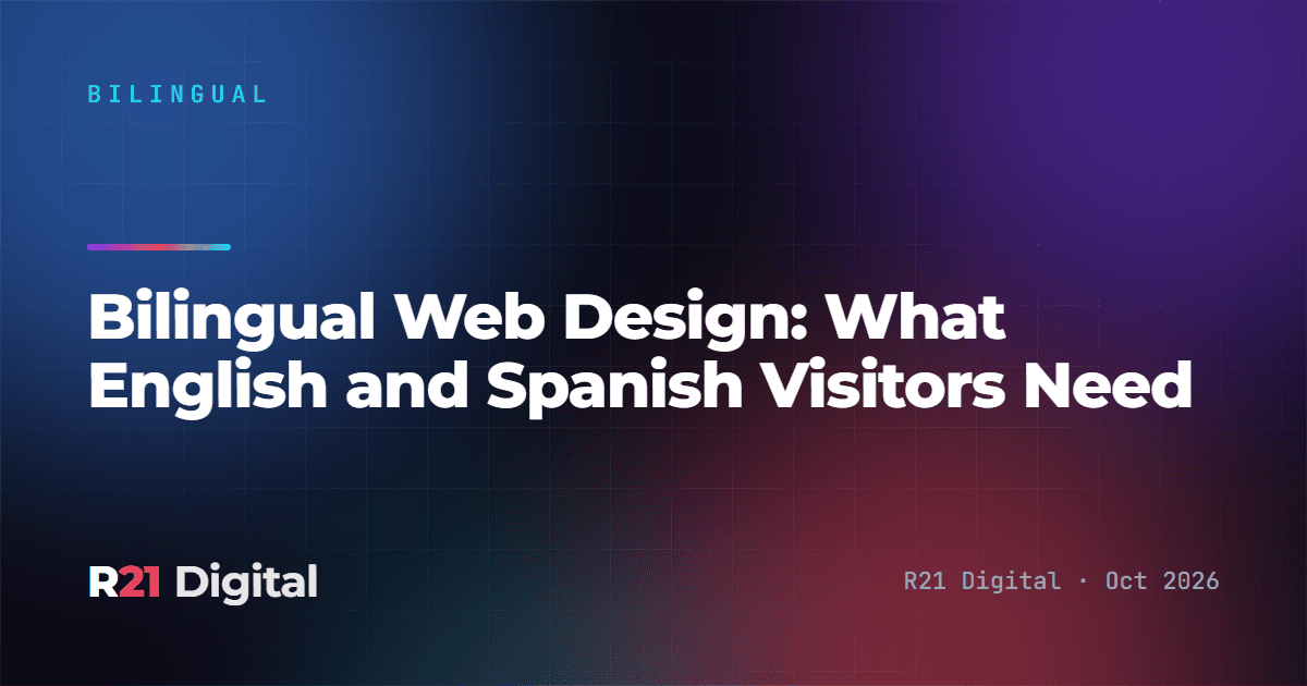 Bilingual Web Design: What English and Spanish Visitors Need