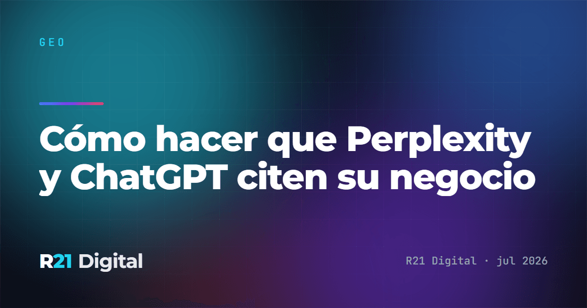Cómo hacer que Perplexity y ChatGPT citen su negocio