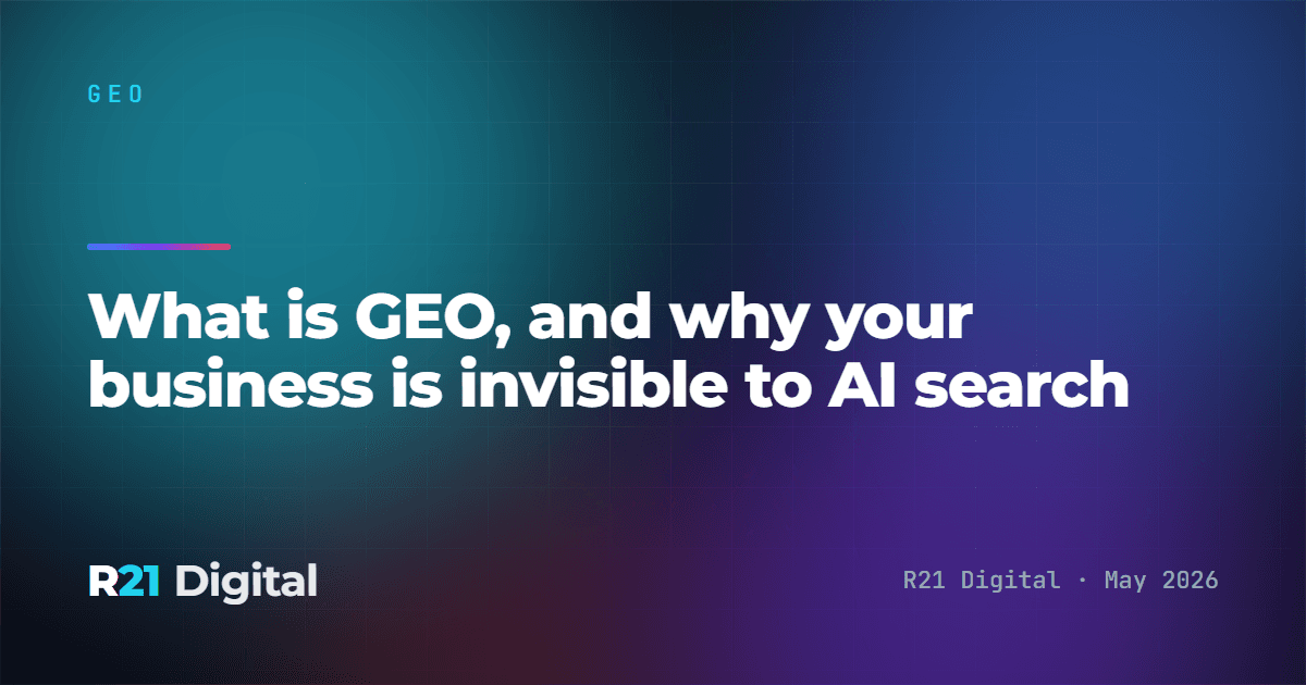 What is GEO, and why your business is invisible to AI search